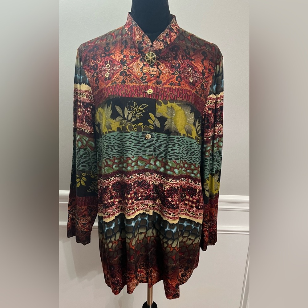 EUC Breeze by Dorothy Schoelen Vintage Button Down Shirt-size 16